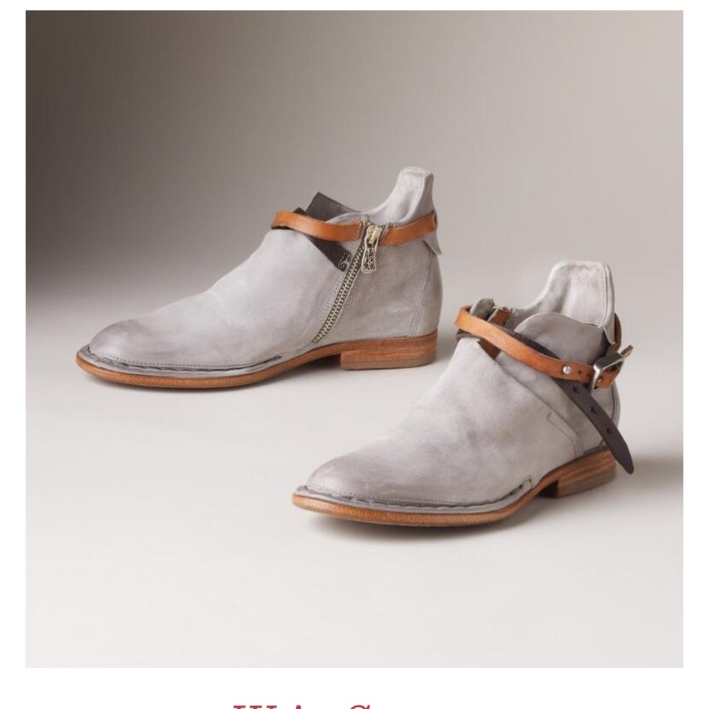 NWT A.S.98 Nottingham Gray Boots - 40